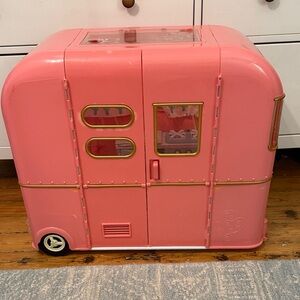 Pink Toy Caravan for Kids